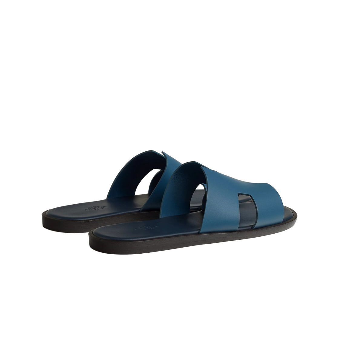 에르메스 이즈미르 샌들 카프스킨 & 블루 뜌르깽 마린(Hermes Izmir Sandal Calfskin & Bleu Turquin Marine) - 2