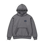 IAB Studio IAB Patch Hoodie Gray