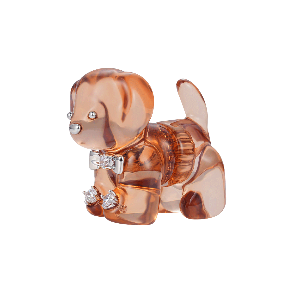 위민 스플릿 퍼피 이어링 트랜스페어런트 - 26SS(Yvmin Split Puppy Earring Transparent - 26SS) - 5