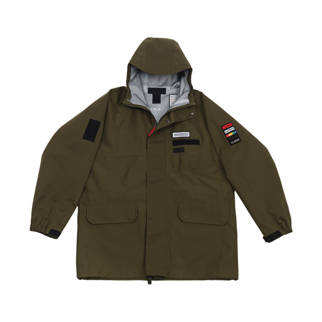 나이키 x 톰 삭스 나이키크래프트 I.S.R.U 유니폼 후드 자켓 올리브 캔버스 (DC5702-334)(Nike x Tom Sachs Nikecraft I.S.R.U Uniform Hooded Jacket Olive Canvas (DC5702-334))