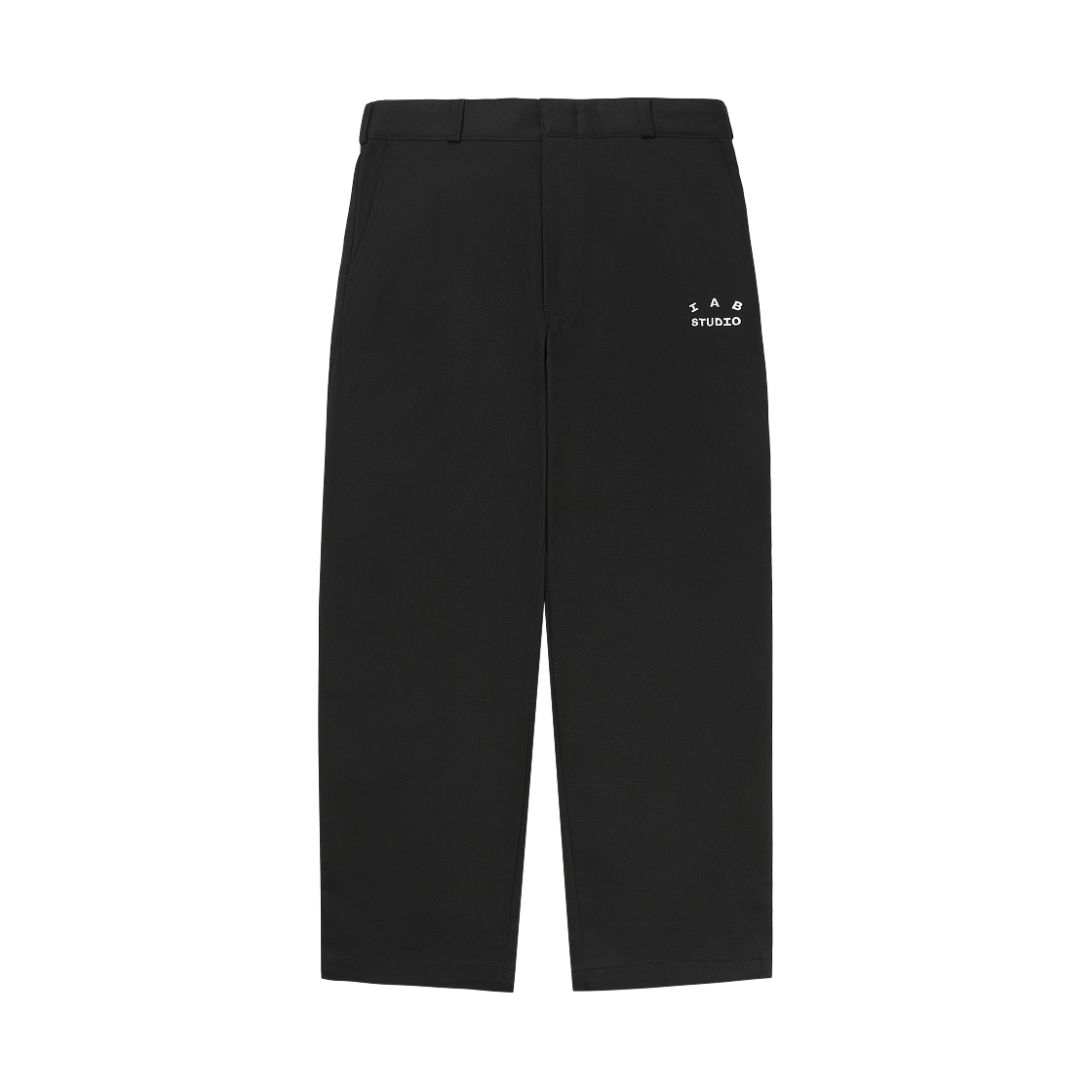 아이앱 스튜디오 아이앱 치노 팬츠 블랙 - 도산 스토어 한정