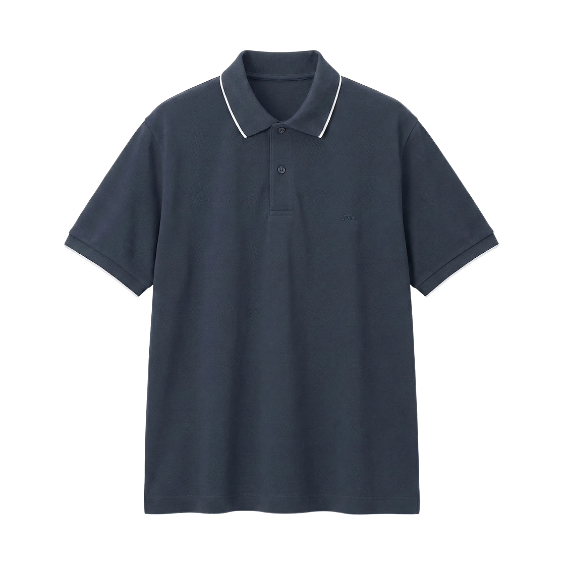 유니클로 x JW 앤더슨 드라이 피케 폴로 티핑 셔츠 네이비(Uniqlo x JW Anderson Dry Pique Polo Tipping Shirt Navy) - 1