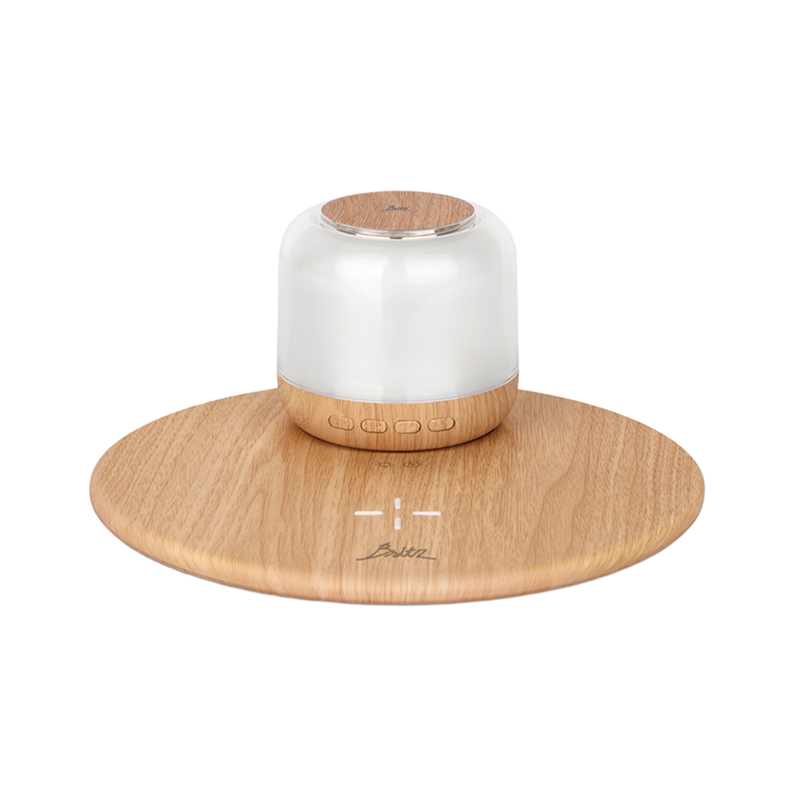 브리츠 BZ-T200BT  블루투스 무선충전 겸용 스피커 우든(Britz BZ-T200BT  Bluetooth wireless charging speaker  wooden) - 3