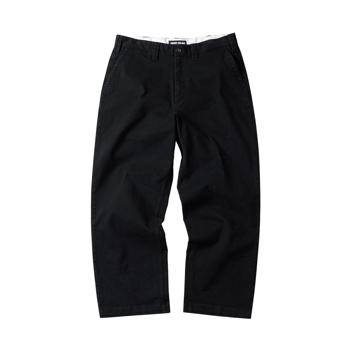 인세인개러지 인세인 엠브로이더드 우븐 팬츠 - 워시드 블랙(INSANE GARAGE Insane Embroidered Woven Pants_Washed Black)
