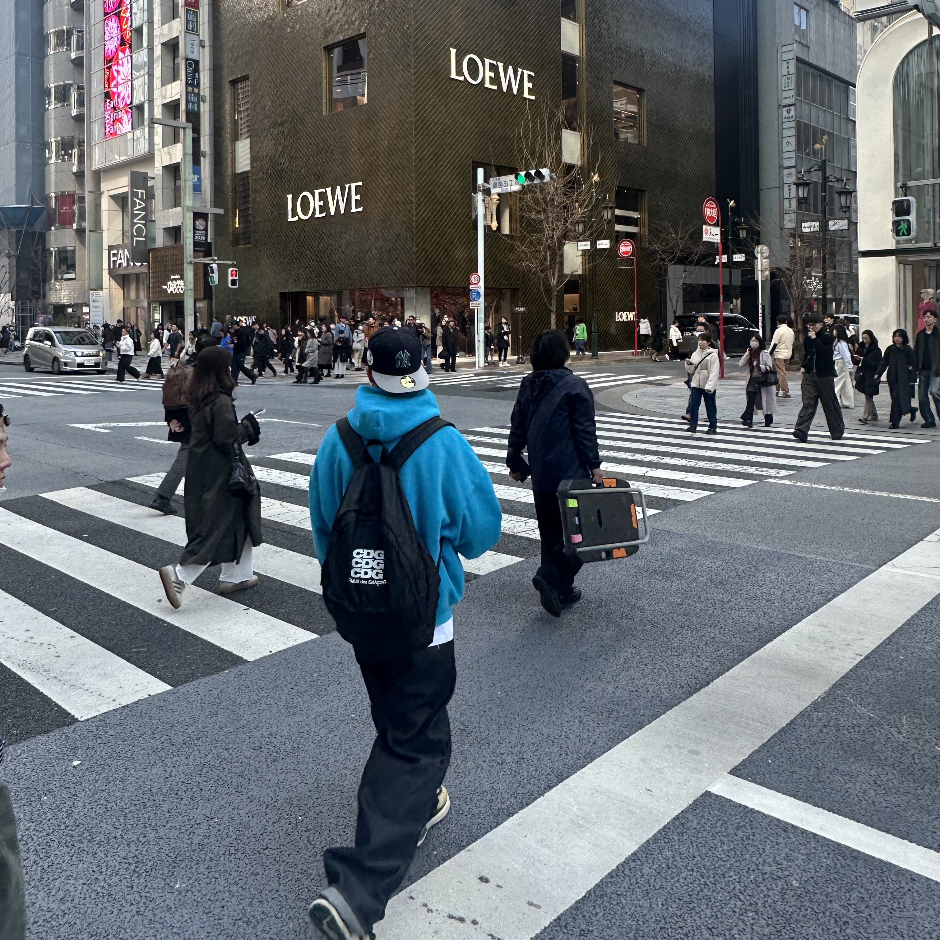 SKYLRK Zip Hoodie Super Blue, Nonnod Double pocket Japanese Denim Mid Blue 착용 스타일 - 4