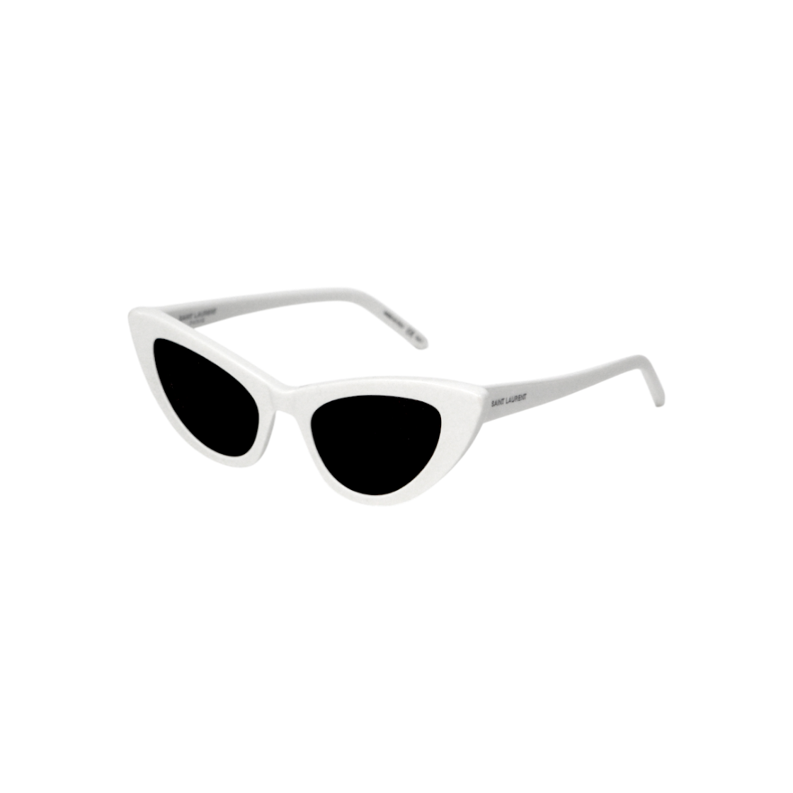 ITRVHSR5EHDP Saint Laurent White Cat Eye Sunglasses C-B40901