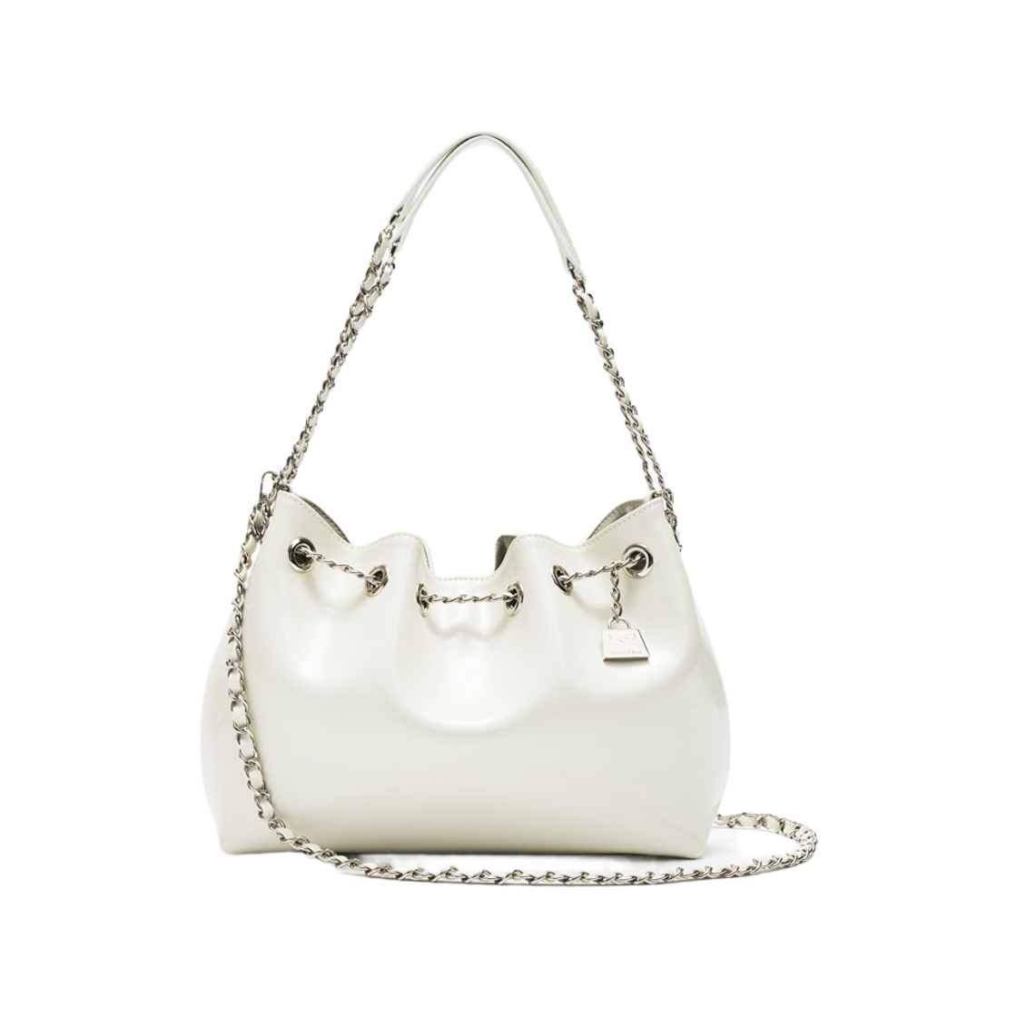 카디널 레드 디미 백 화이트(Cardinal Red Dimmie Bag White)
