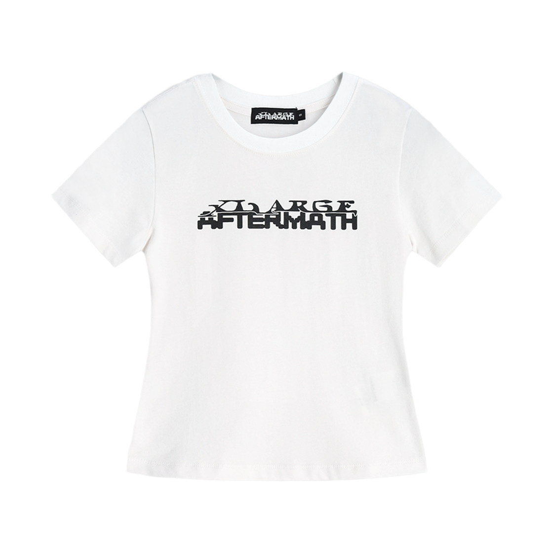 애프터매스 우먼스 에이티엠 X 엑스라지 베이비 티 화이트(Aftermath W Atm X Xlarge Baby Tee White)