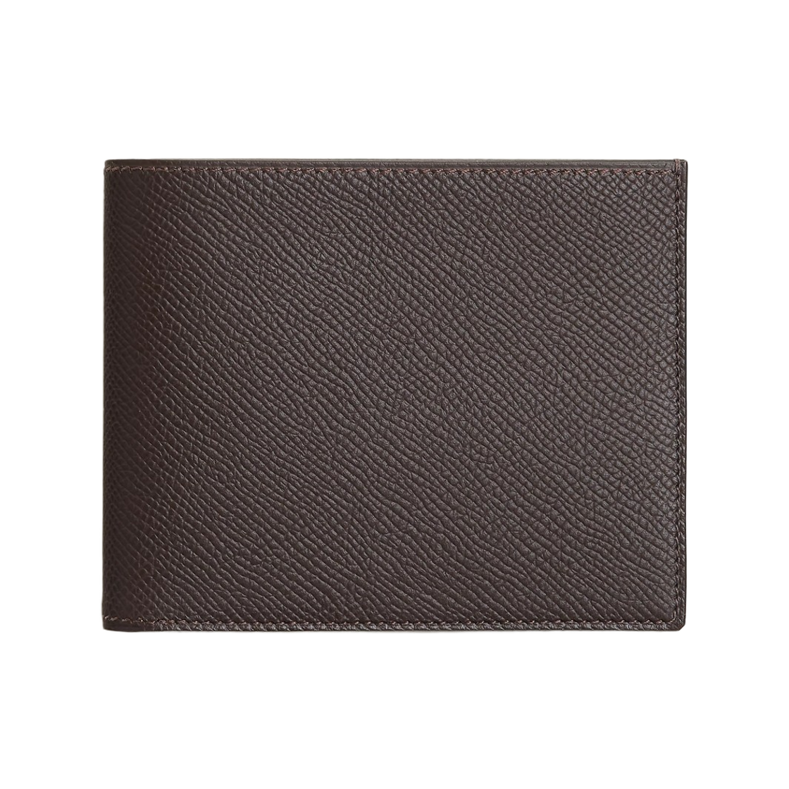 H088026CAAB Hermes Citizen Twill Compact Card Case Silk Twill & Ebene Vert Veronese