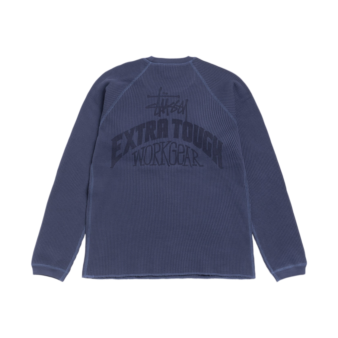 스투시 엑스트라 터프 래글런 써멀 네이비(Stussy Extra Tough Raglan Thermal Navy) - 1