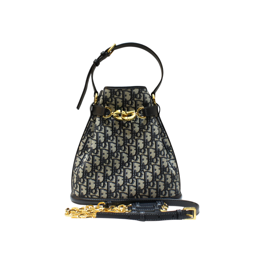 ITQHCQ6EOBGI Dior Saddle Medium Oblique Bucket Bag M2271