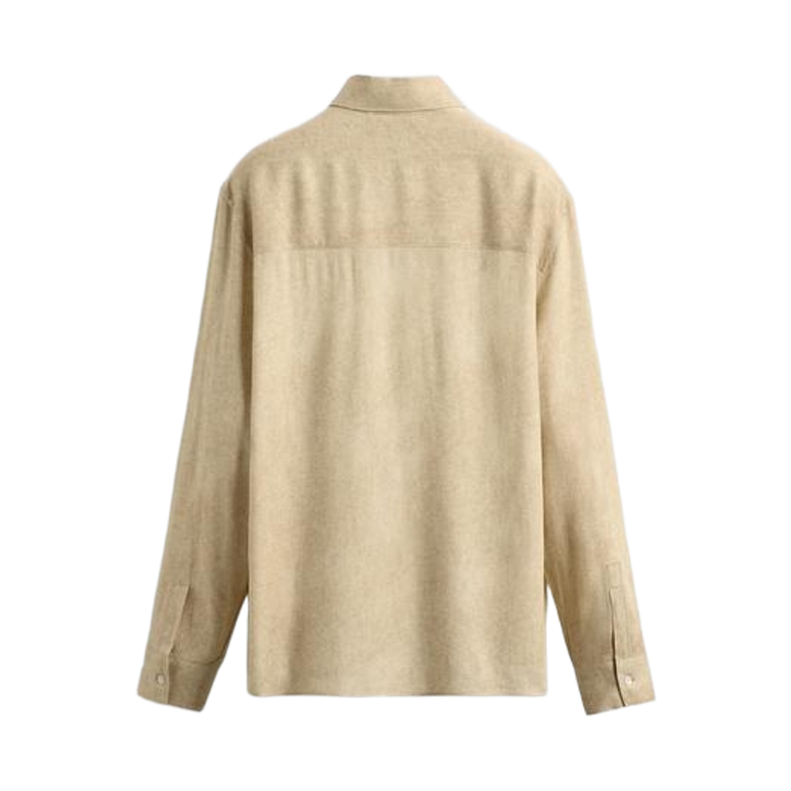 자라 플로잉 비스코스 셔츠 베이지(Zara Flowing Viscose Shirt Beige) - 2