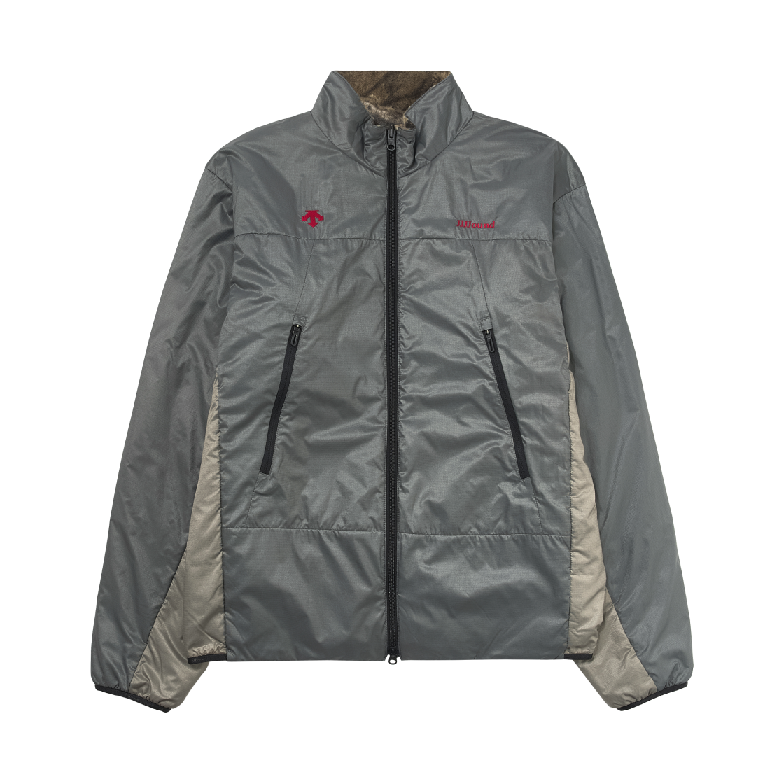 데상트 얼터레인 x JJJ자운드 리버시블 자켓 차콜 토프(Descente Allterrain x JJJJound Reversible Jacket Charcoal Taupe)