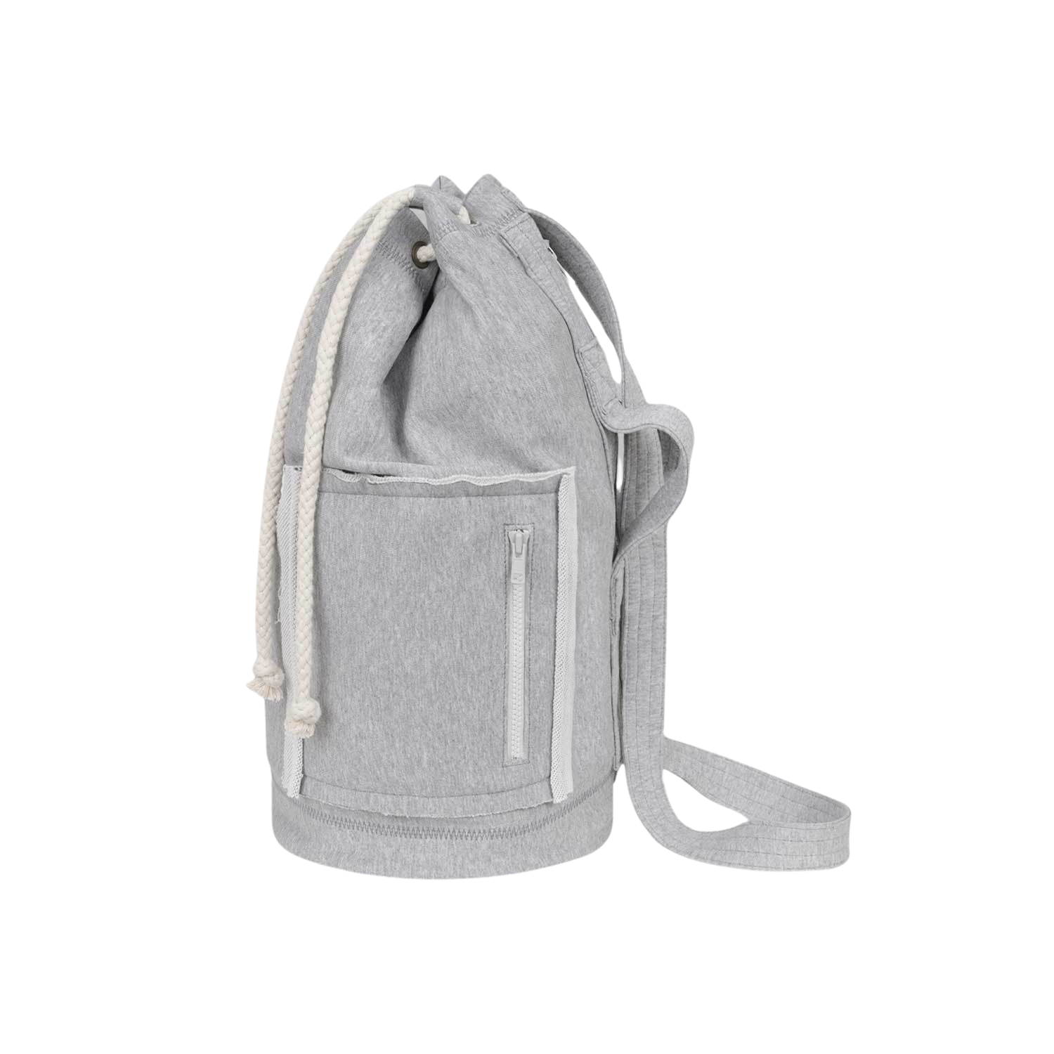 사파리스팟 로버 로우 스트링 크로스 백 그레이(Safarispot Rover Raw String Cross Bag Gray)