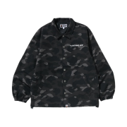 BAPE Color Camo Coach Jacket Black