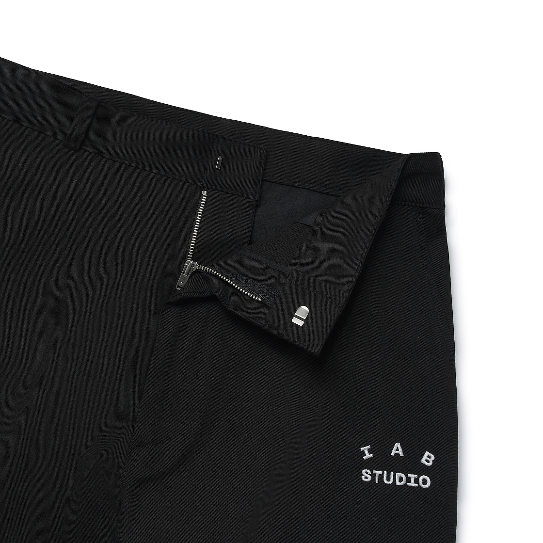 아이앱 스튜디오 아이앱 치노 팬츠 블랙 - 도산 스토어 한정(IAB Studio IAB Chino pants Black - Dosan Store Exclusive) - 3