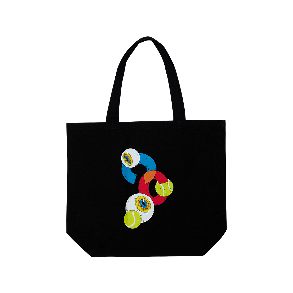 3PACBG01_BK COMFORT Tennis Club Canvas Bag