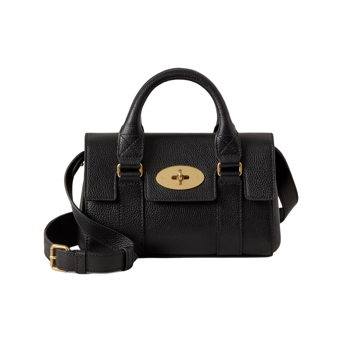 멀버리 스몰 클래식 그레인 미니 베이스워터 블랙(Mulberry Small Classic Grain Mini Bayswater Black)