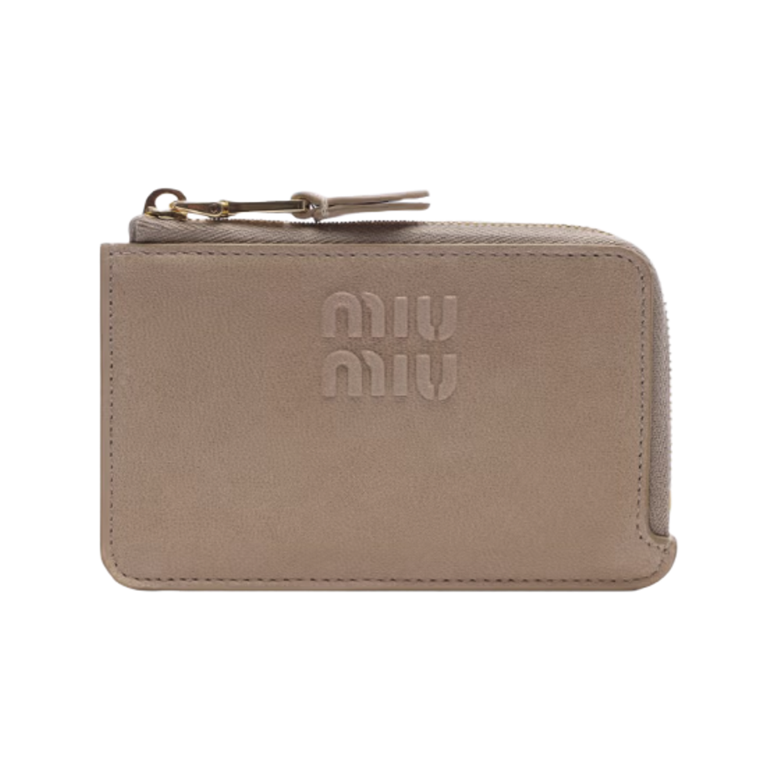 5MB066 AEFX F0065 26S [25% 쿠폰] Miu Miu Nappa Leather Envelope Card Holder Cord