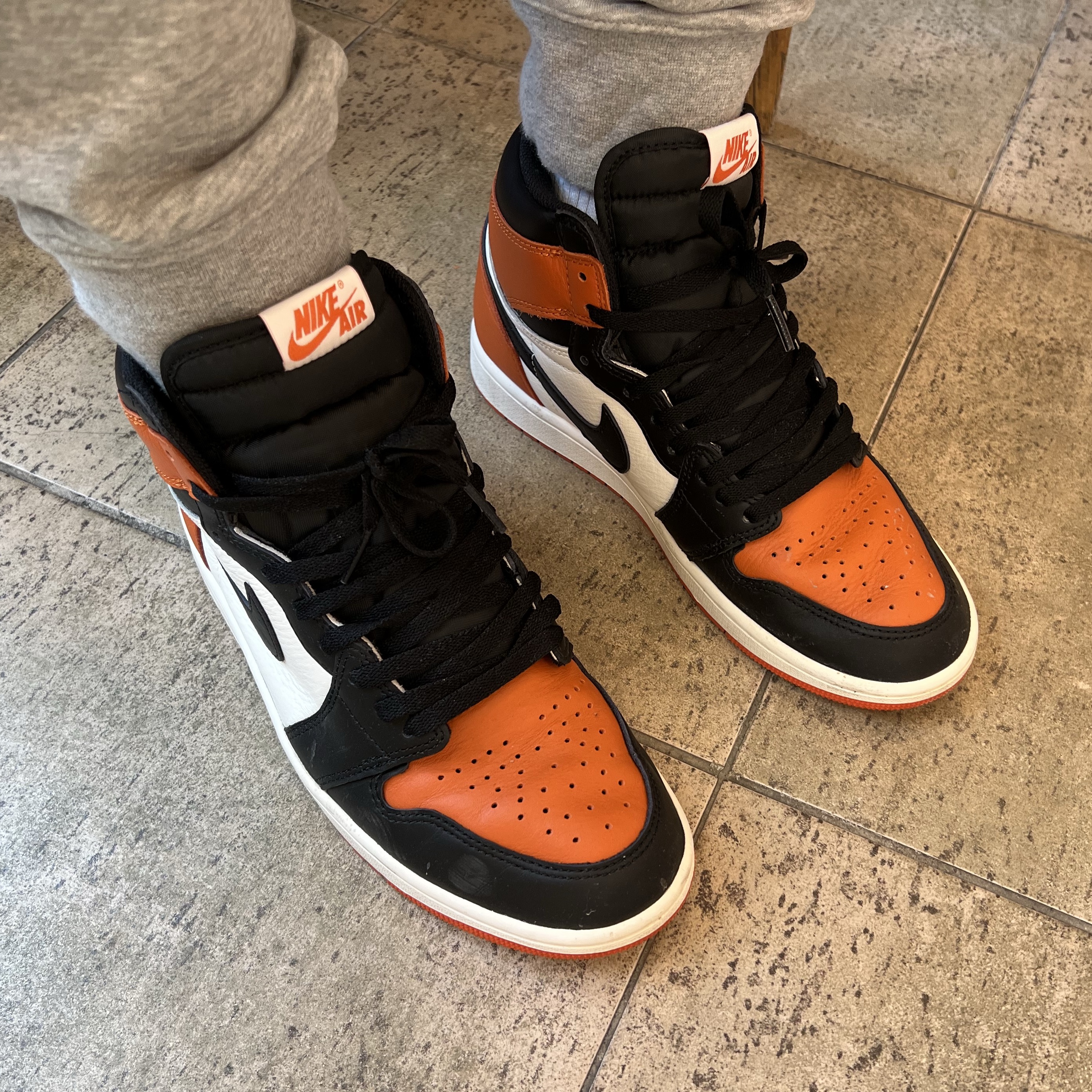Jordan 1 Retro High OG Shattered Backboard 착용 스타일 - 2