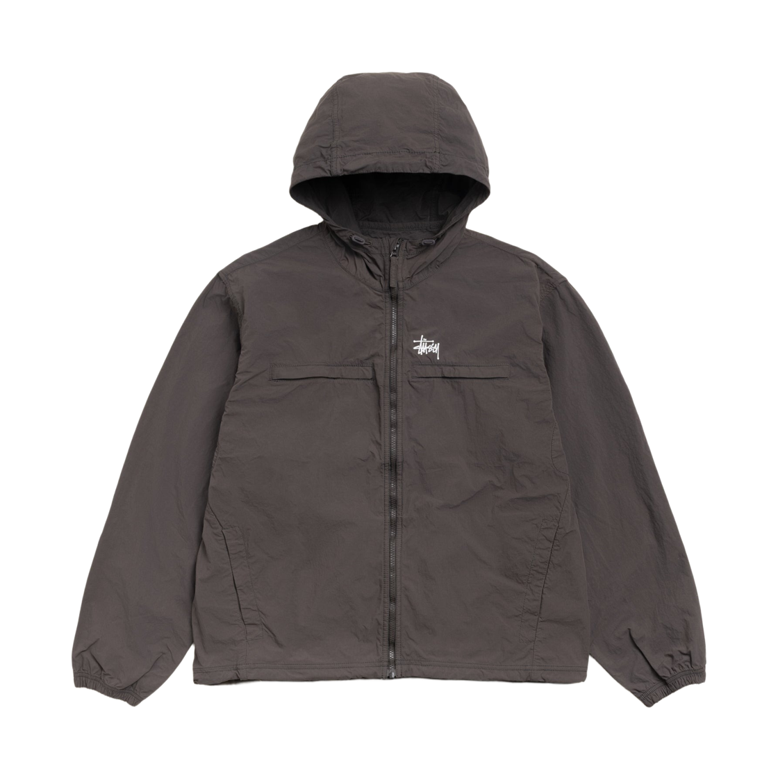 스투시 라이트웨이트 후드 자켓 브라운(Stussy Lightweight Hooded Jacket Brown)