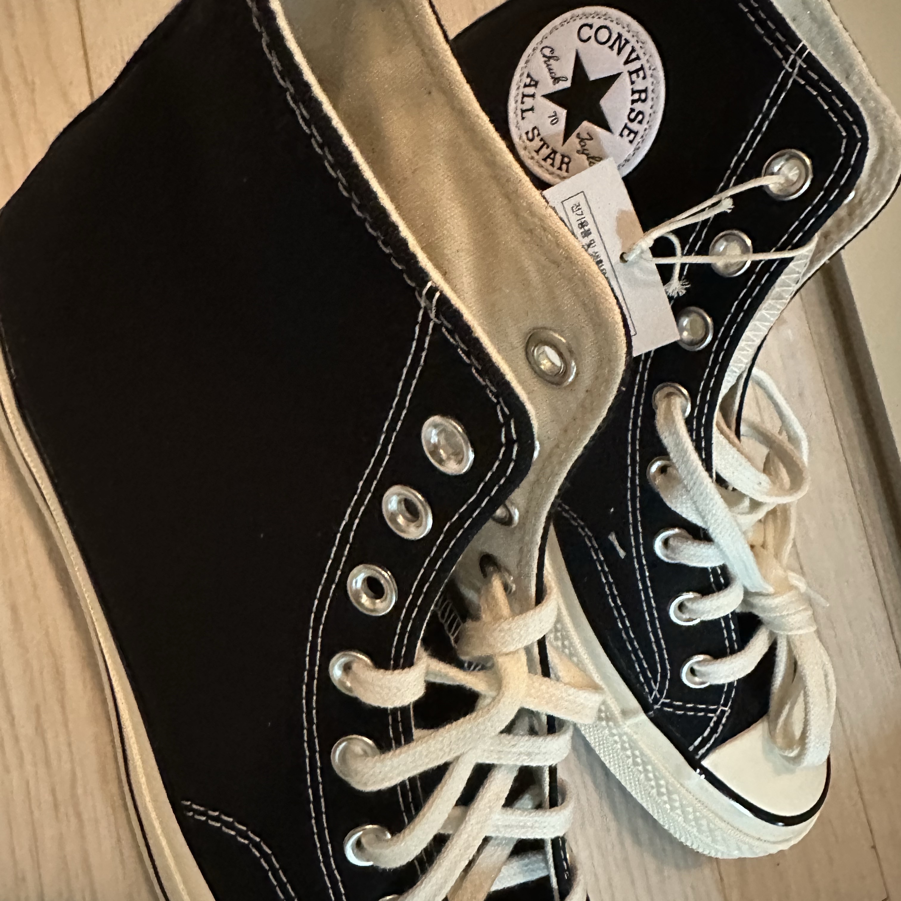 Converse Chuck 70 Hi Black 착용 스타일