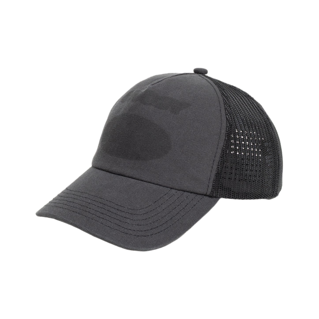 스투시 고스트 로고 트러커 블랙(Stussy Ghost Logo Trucker Black) - 2
