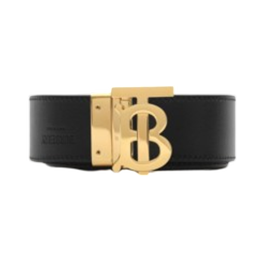버버리 리버시블 체크 TB 벨트 아카이브 베이지 골드(Burberry Reversible Check TB Belt Archive Beige Gold) - 2