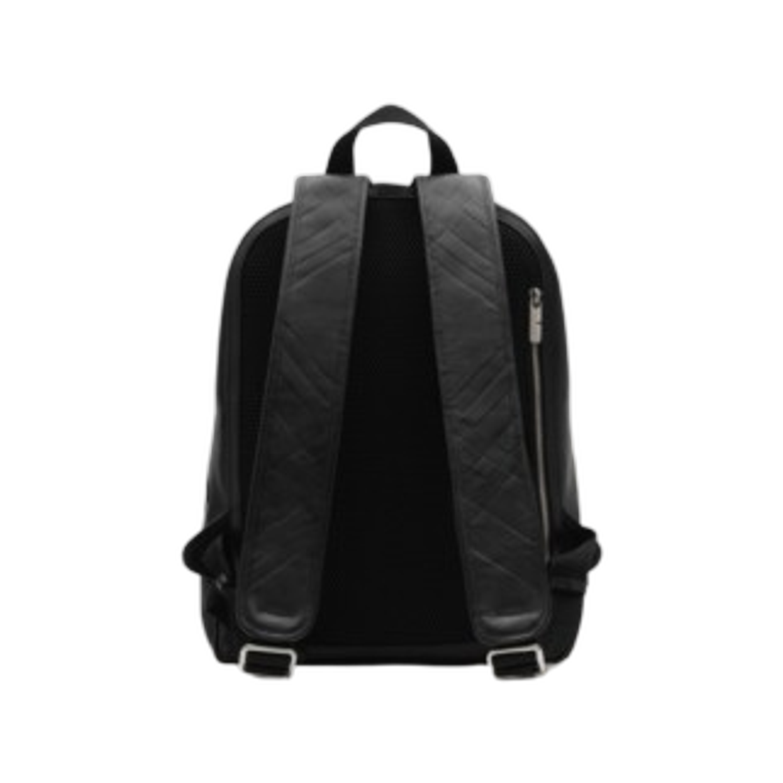 버버리 엠보스 체크 백팩 블랙(Burberry Embossed Check Backpack Black) - 2