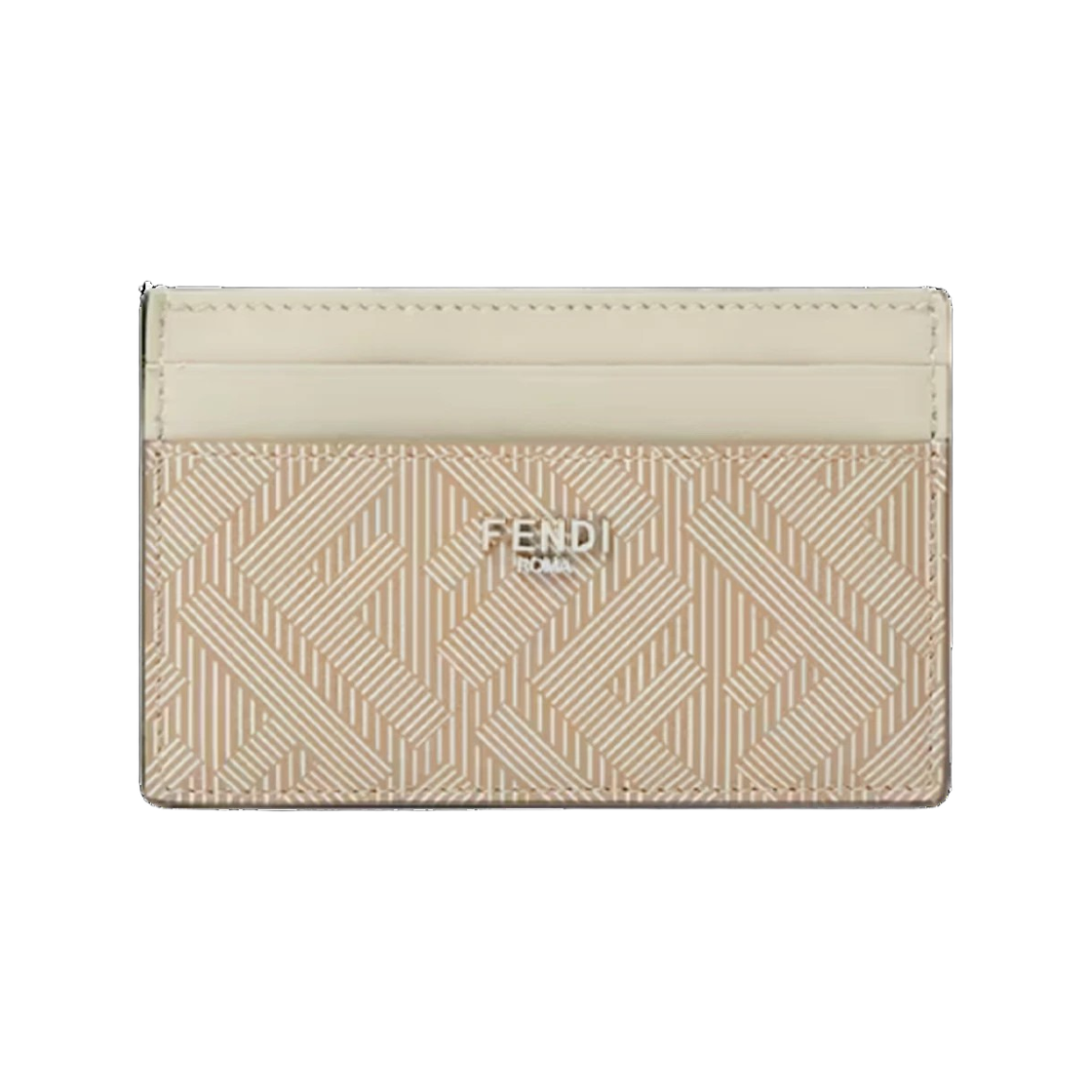 7M0347 AP16 F1RHO 25S [25% 쿠폰] Fendi Shadow Leather Card Holder Beige