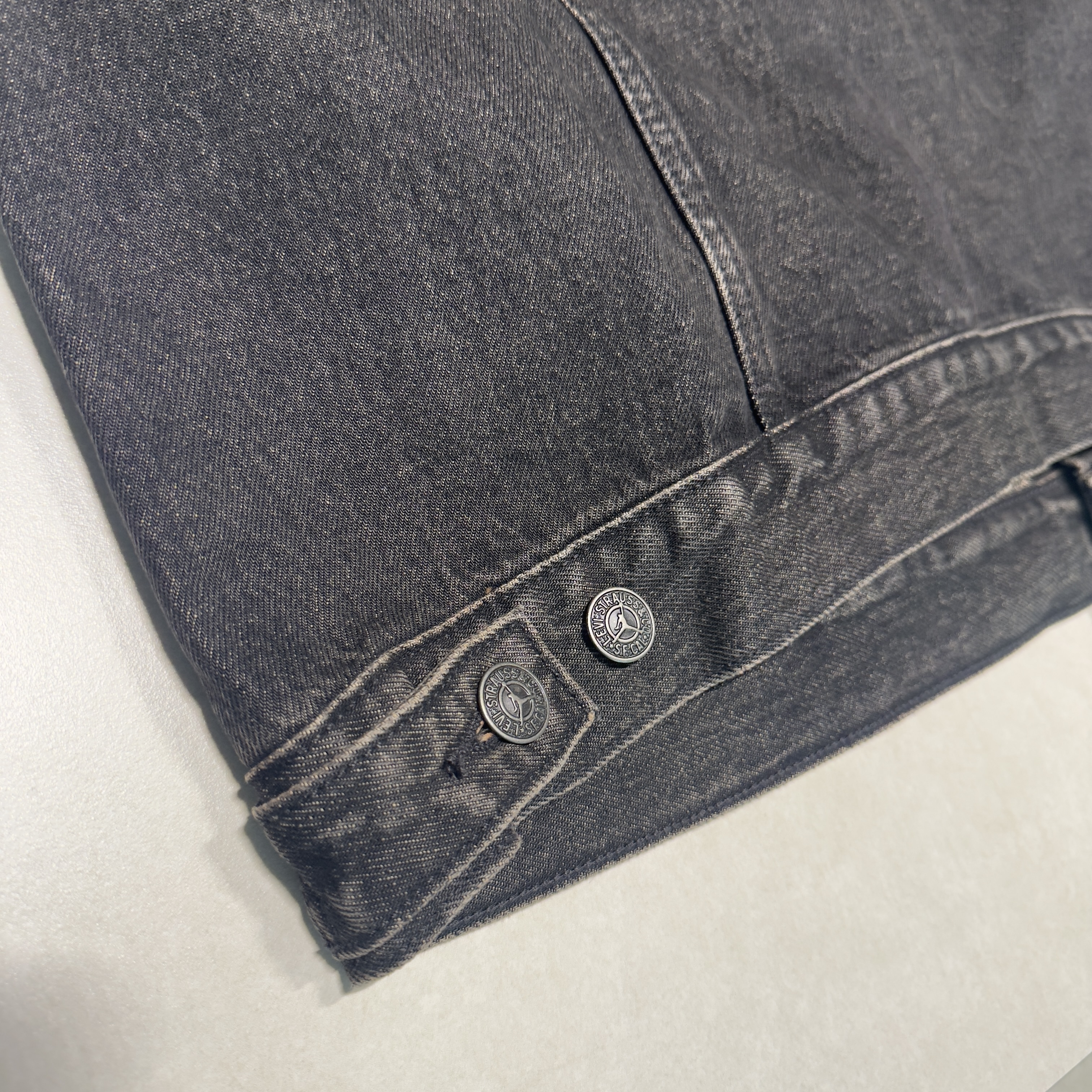 Levi's x Jordan Type III Trucker Black 착용 스타일 - 3