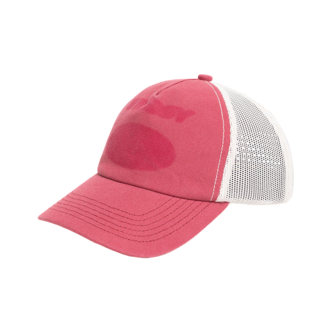 스투시 고스트 로고 트러커 레드(Stussy Ghost Logo Trucker Red) - 2