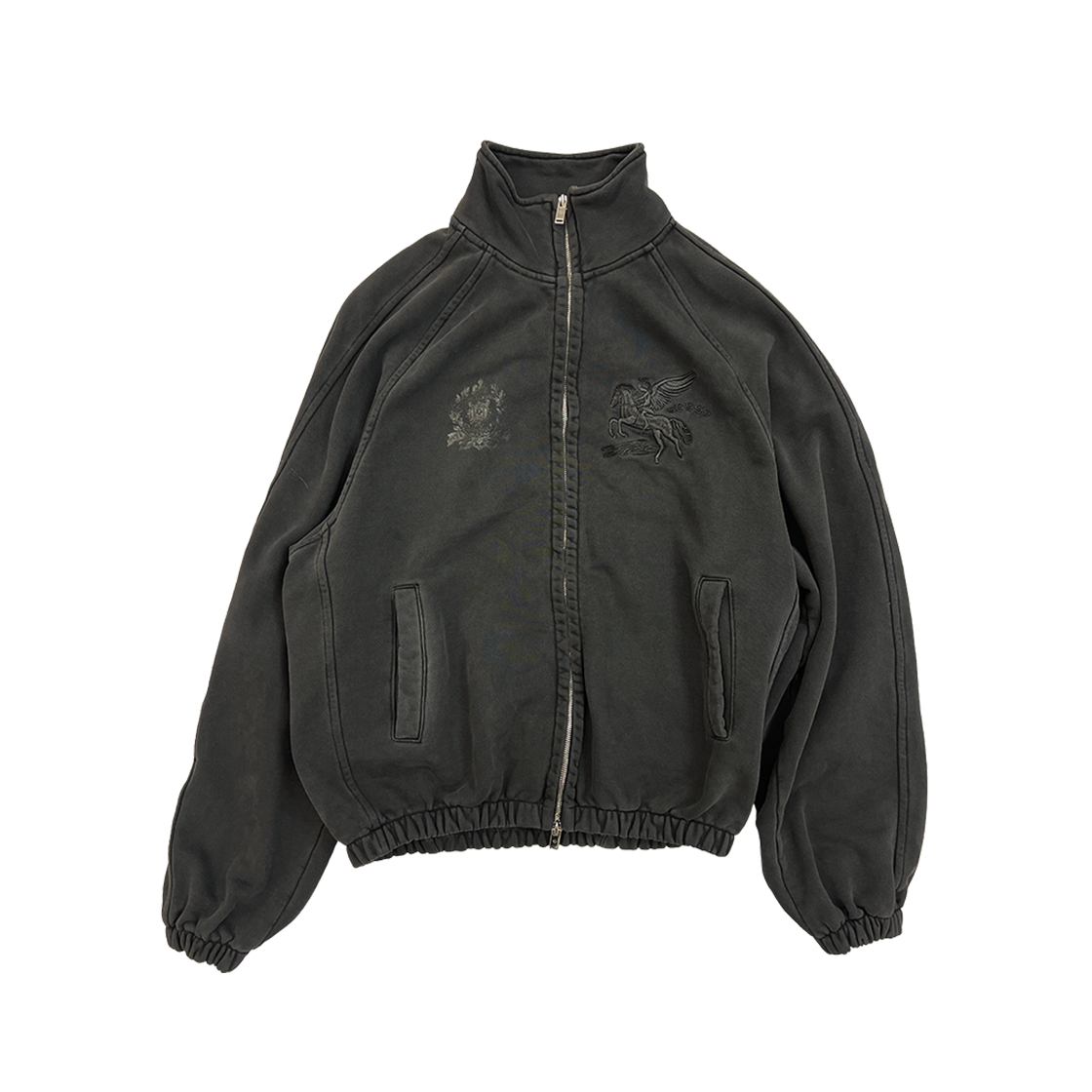 [트리플적립] 파코서플라이 폴링 엔젤 빈티지 트랙 자켓 차콜([트리플적립] PACOSPLY Falling Angel Vintage Track Jacket Charcoal)