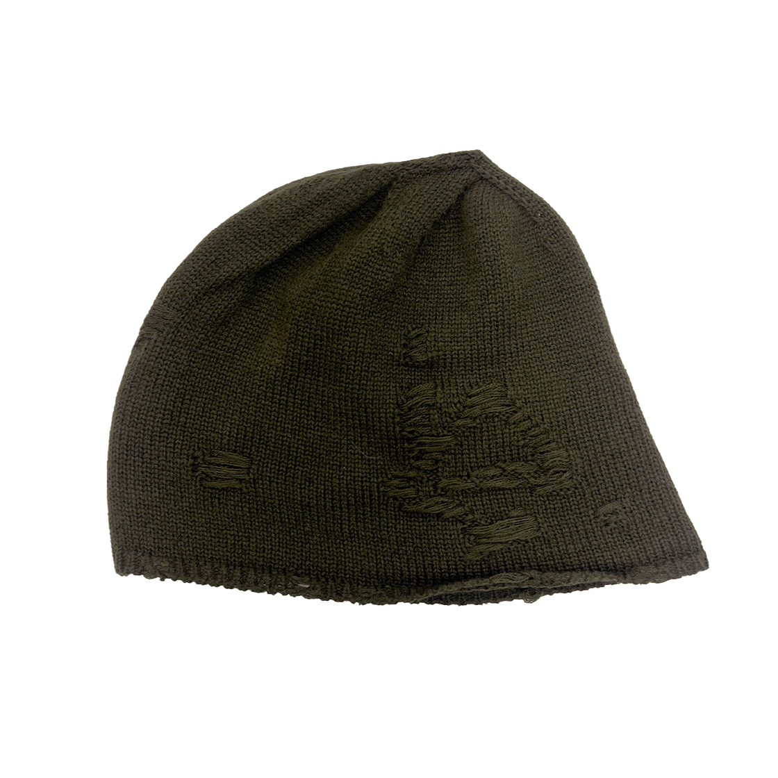 파코서플라이 로우 팟지 비니 카키(PACOSPLY Raw Podge Beanie Khaki)