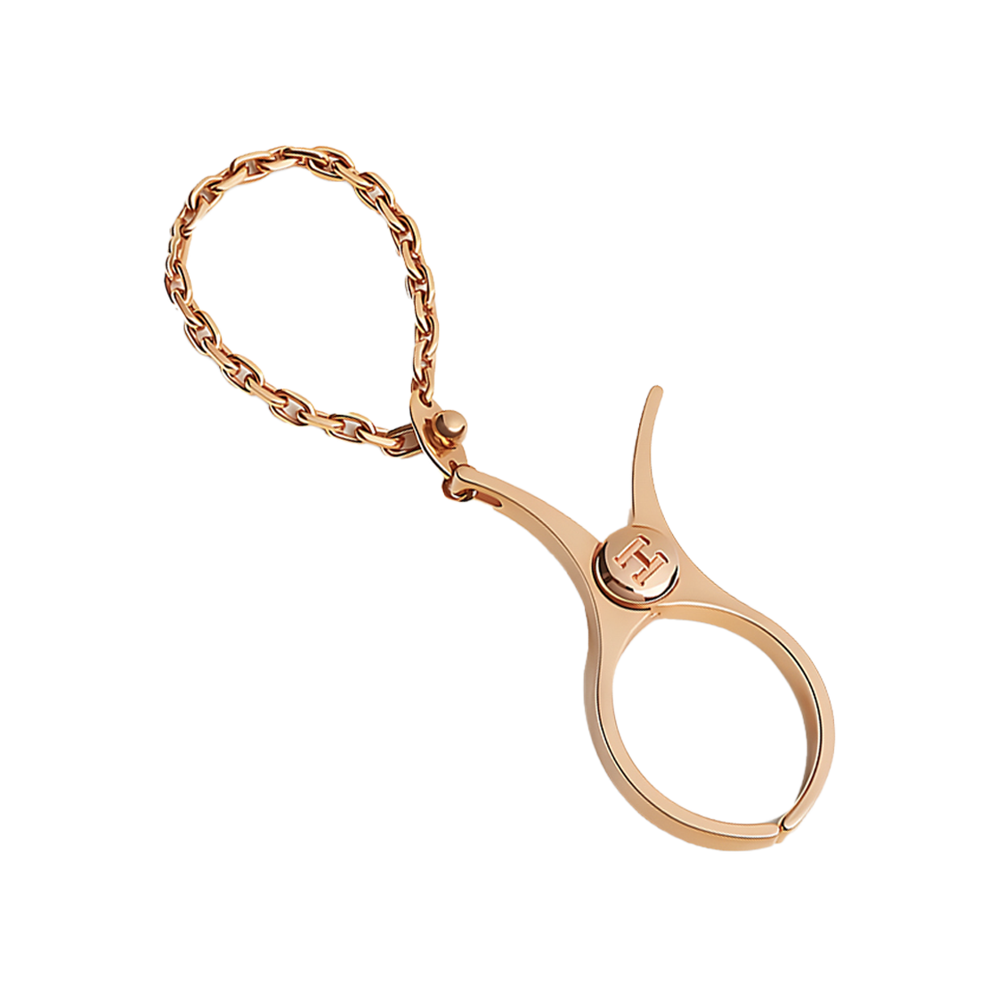 IT2HIB3I5AGC Hermes Rose Gold Glove Holder