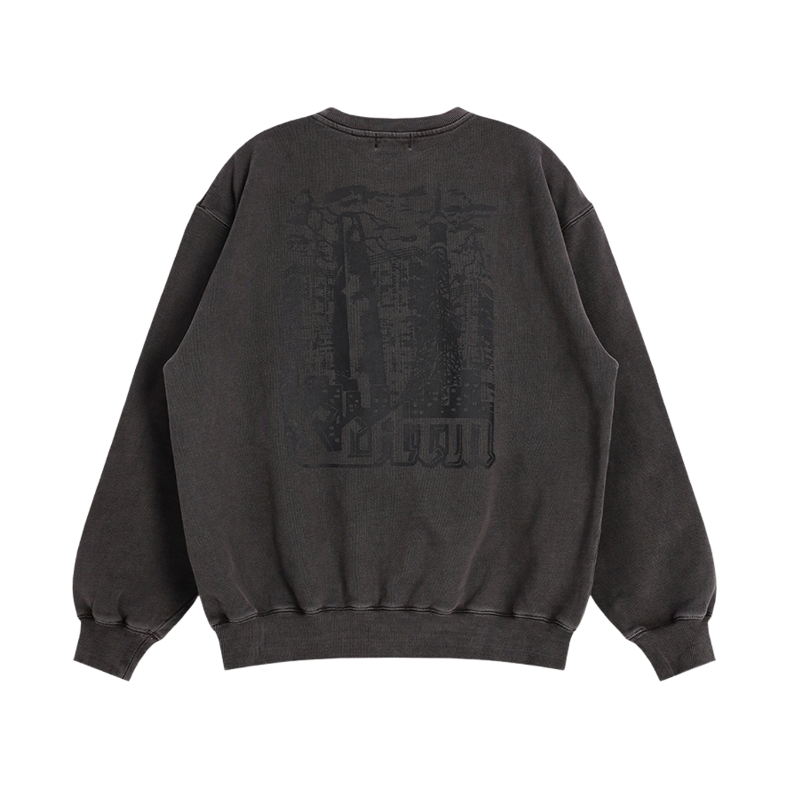 애프터매스 에이티엠 X 엑스라지 타워 크루넥 블랙(Aftermath Atm X Xlarge Tower Crewneck Black) - 3