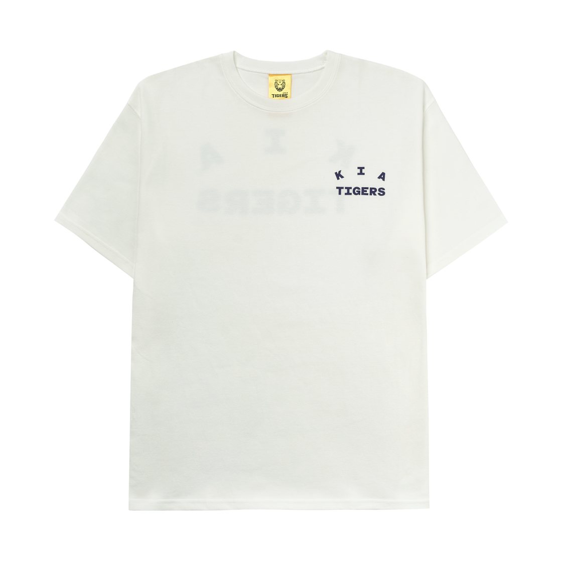 기아 타이거즈 x 아이앱 스튜디오 브랜드데이 티셔츠 화이트(Kia Tigers x IAB Studio Brand Day T-Shirt White)