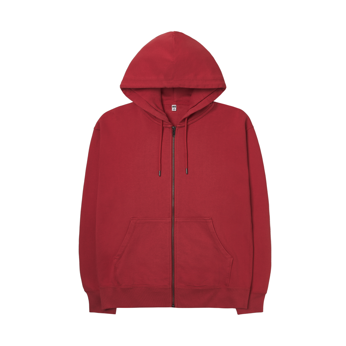 유니클로 스웨트 풀집 후드 레드 - JP(Uniqlo Sweat Full-Zip Hoodie Red- JP) - 1
