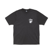Stussy Long Haul Tee Pigment Dyed Faded Black