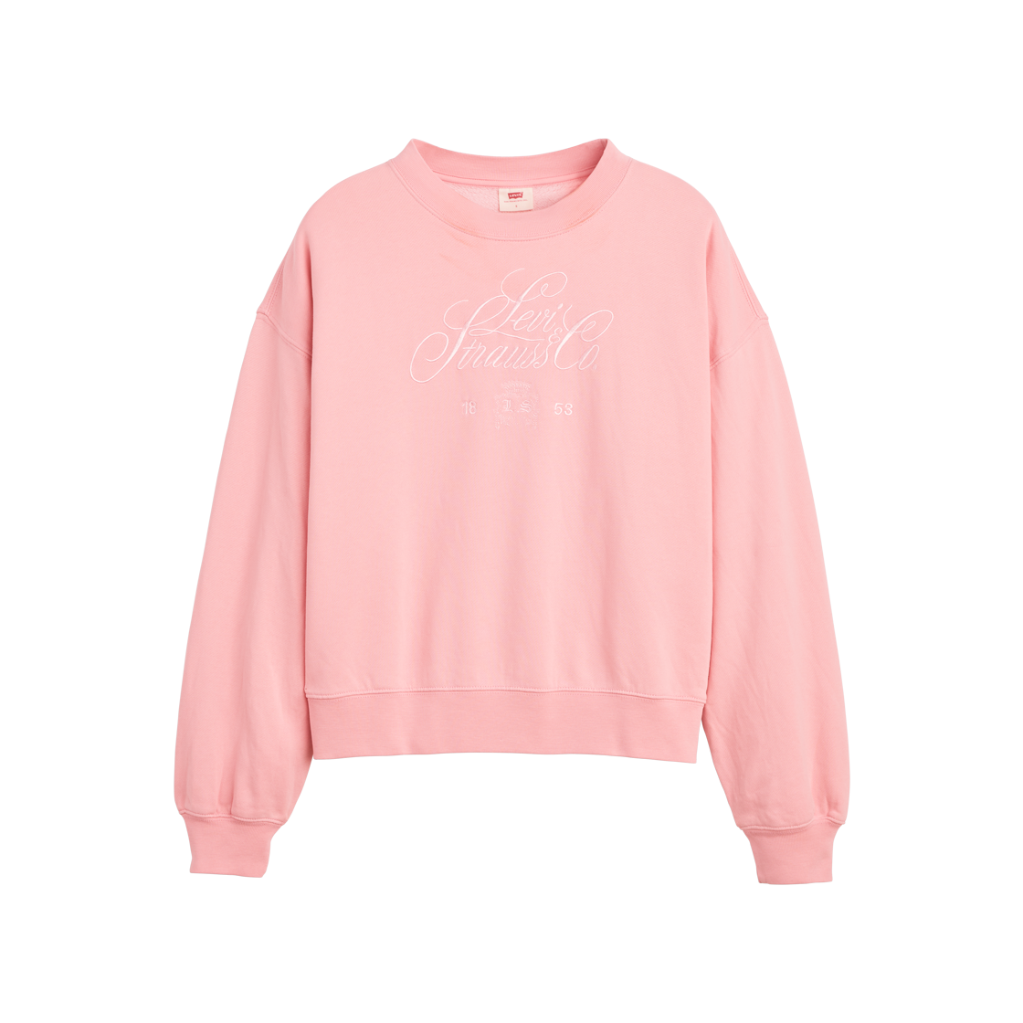 005OZ-0014 Levi's Graphic Vintage Boxy Sweatshirt Pink