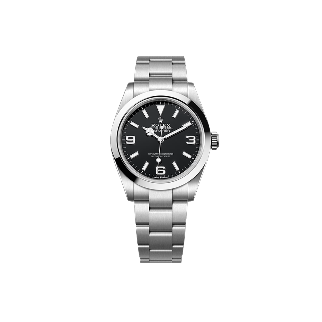 롤렉스 익스플로러 40-224270 블랙 아라빅+바 오이스터 NO.7453(Rolex Explorer 40mm Black Arabic + Bar Oyster No. 7453)