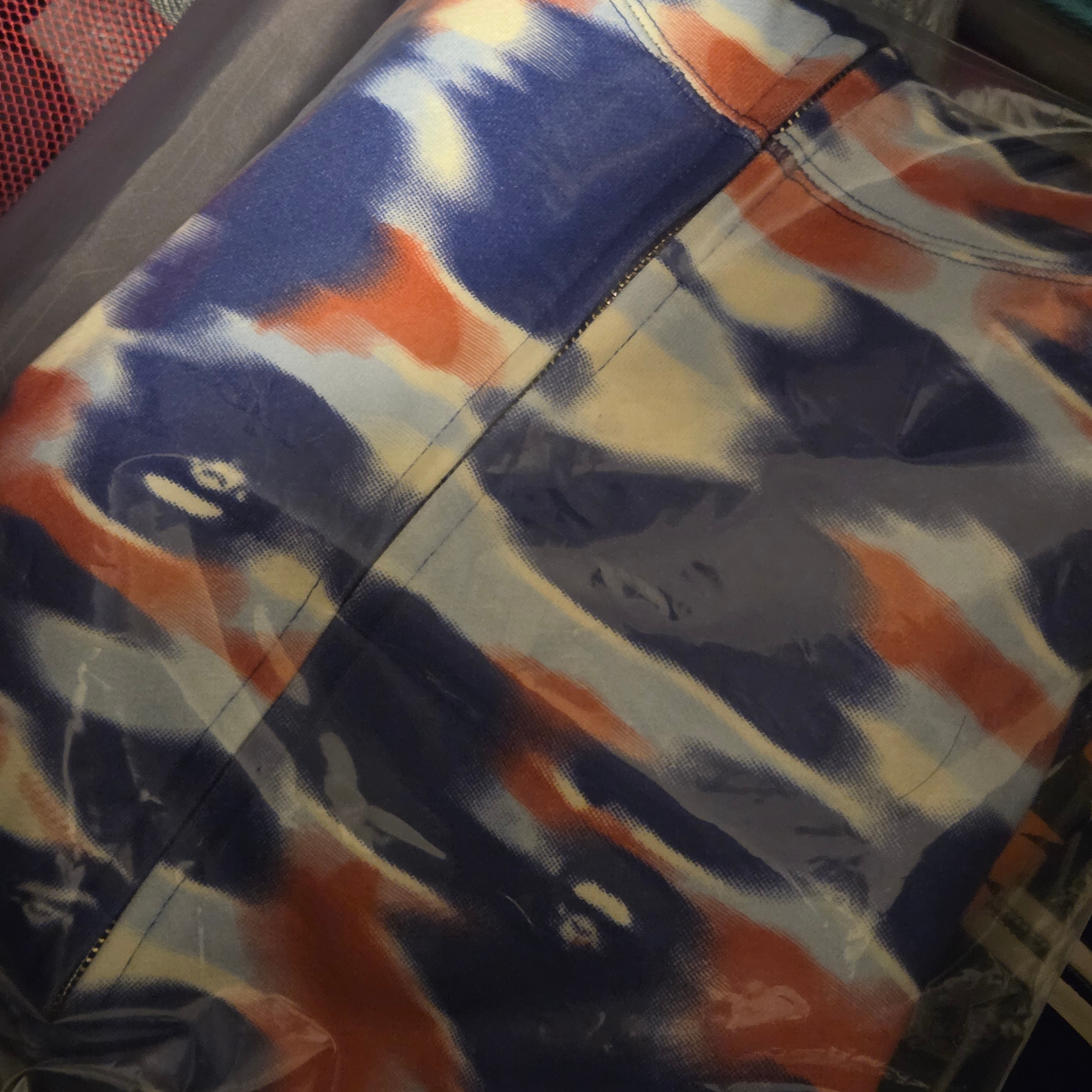 BAPE Screen Camo Shark Full Zip Hoodie Blue 착용 스타일 - 2