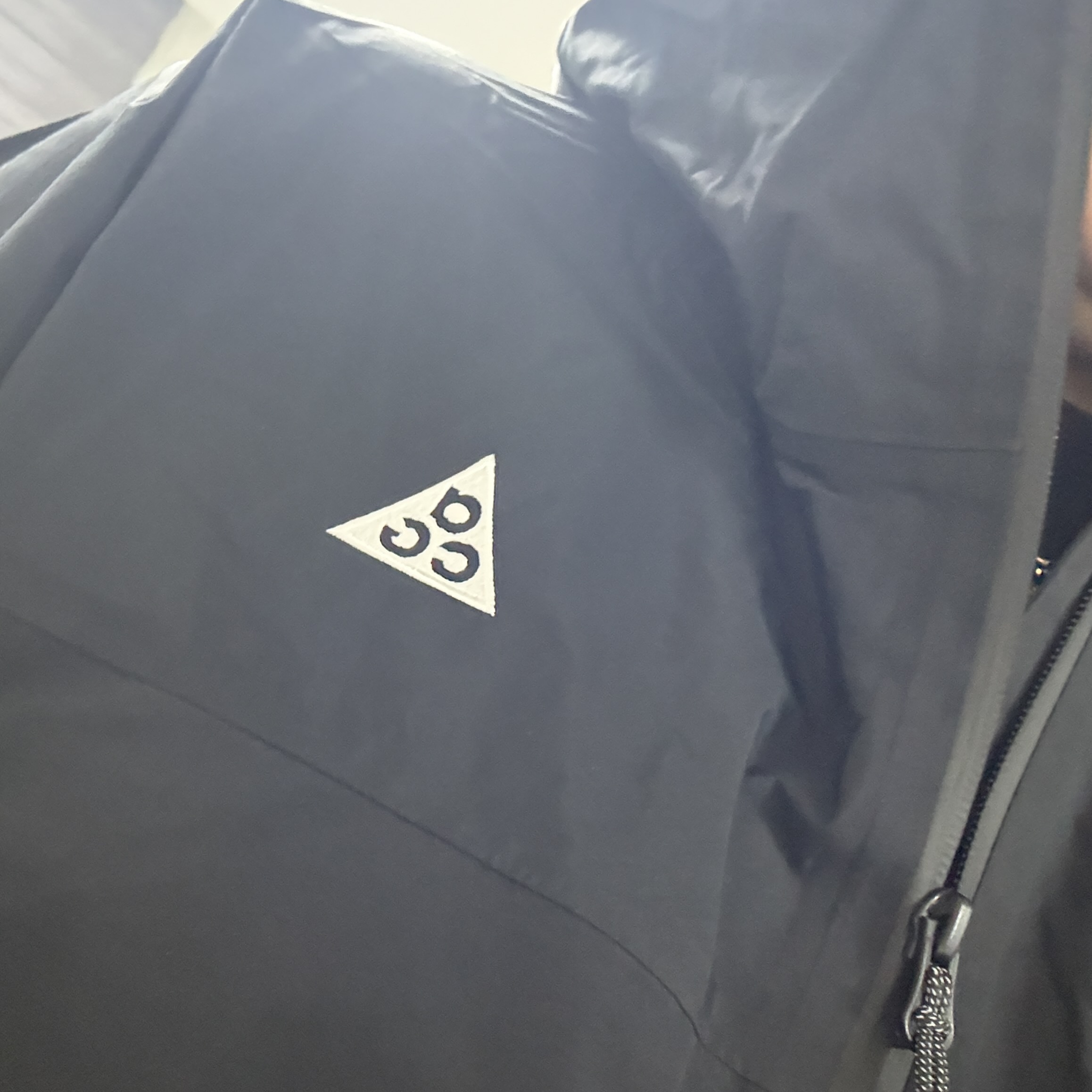 Nike ACG Morpho Storm-Fit ADV Rain Jacket Black - Asia 착용 스타일