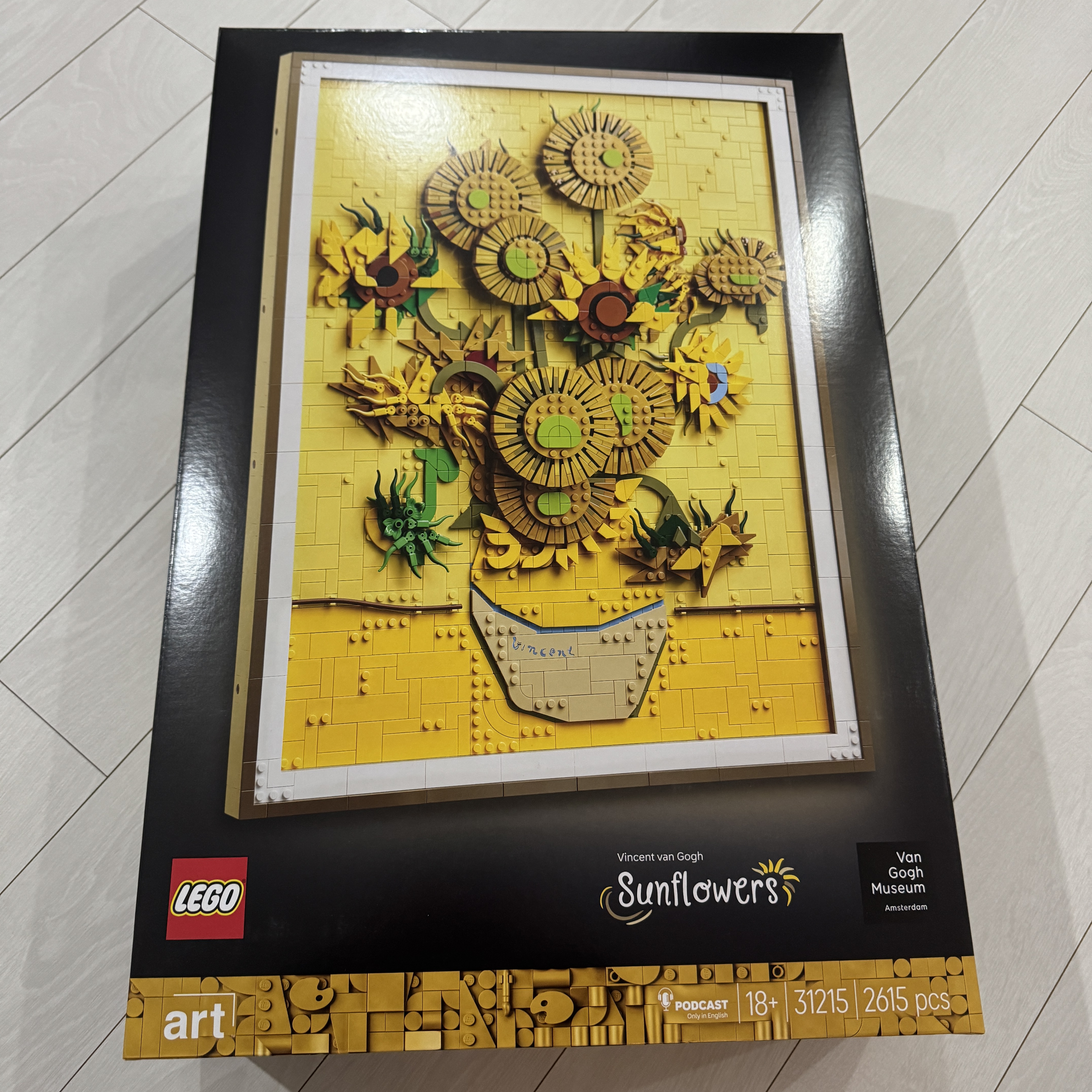Lego Art Vincent van Gogh Sunflowers 착용 스타일 - 1