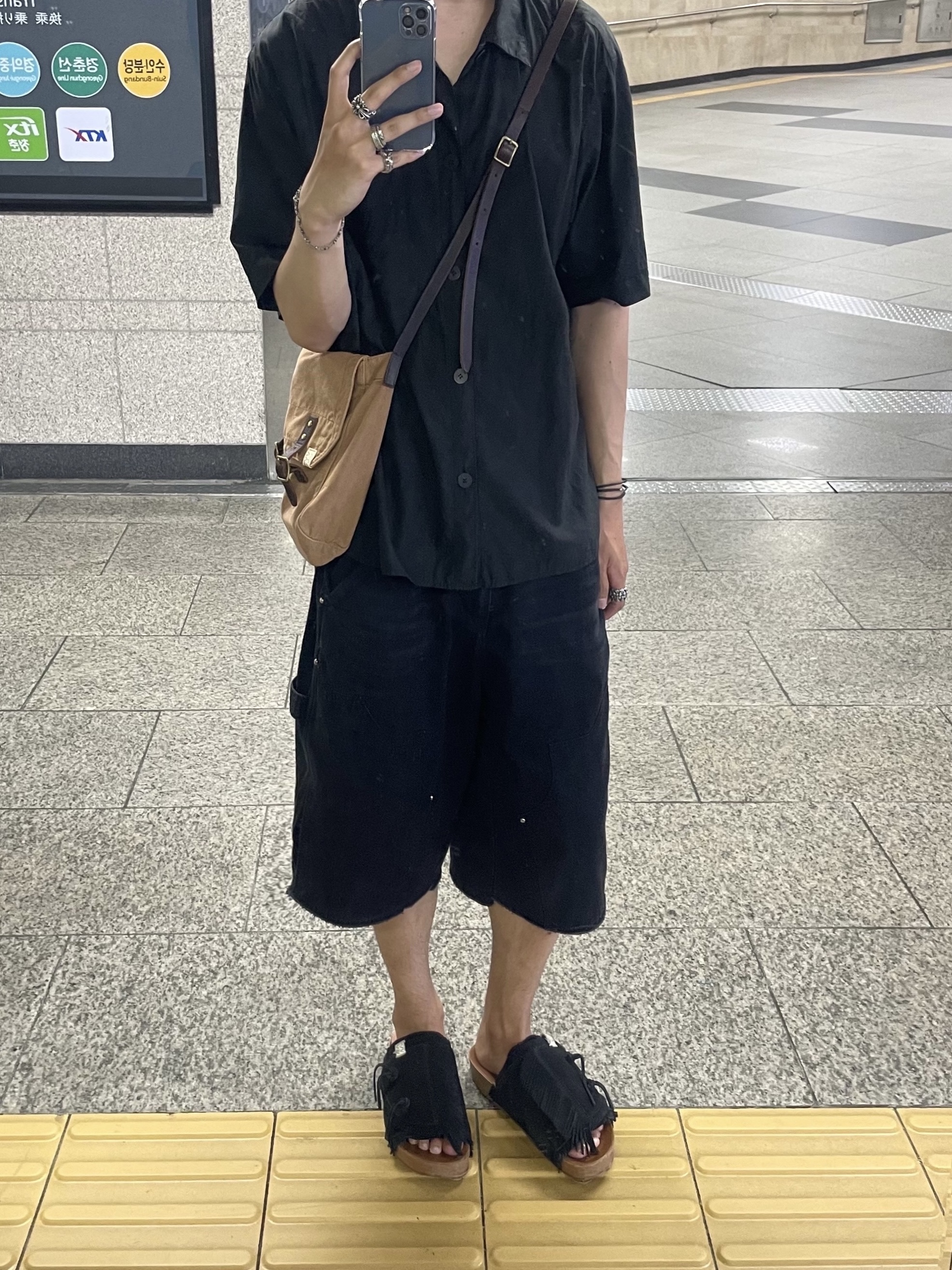 Visvim Christo Shaman Folk Black - 24SS 착용 스타일