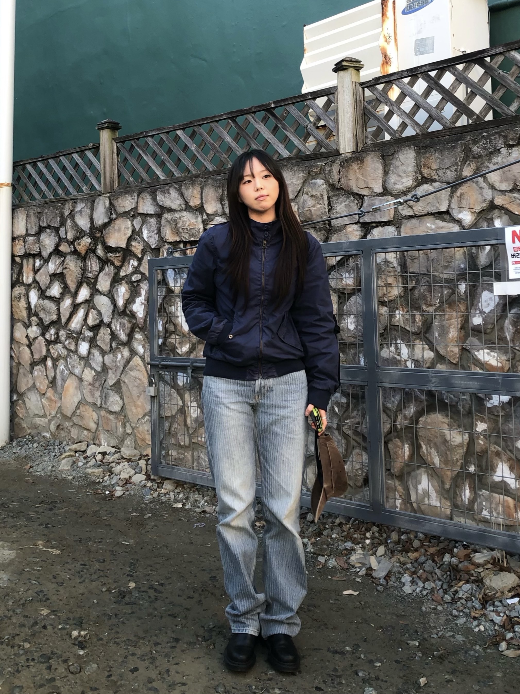 Dr. Martens 2976 Mono Smooth Leather Chelsea Boots Black μ°©μ© μ€νμΌ - 1