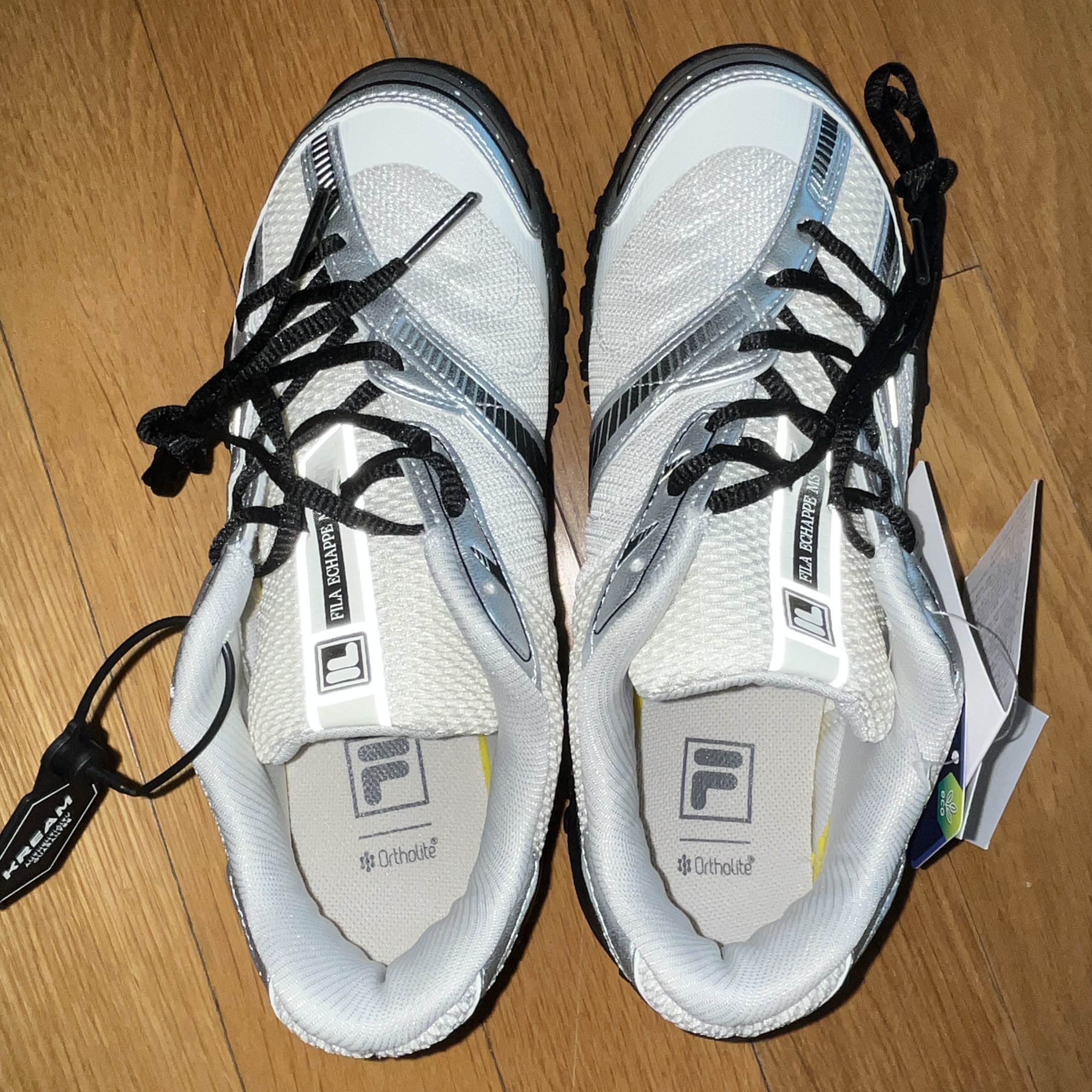 Fila Echappe v2 White Black 착용 스타일 - 2