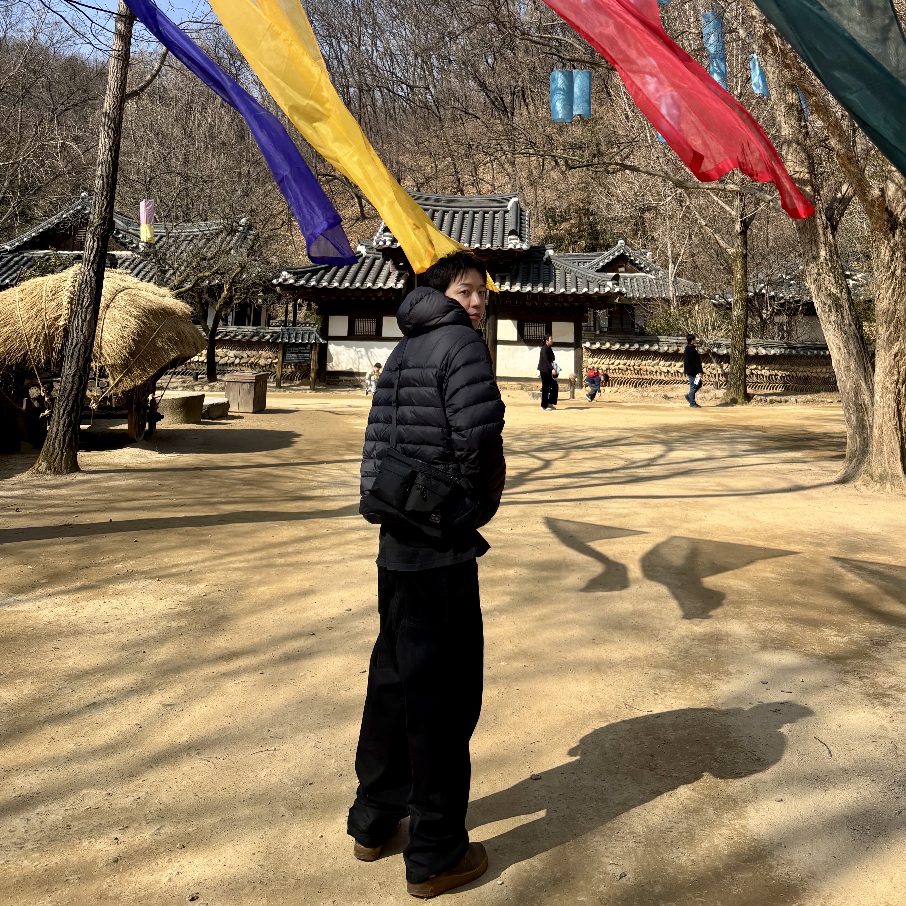Supreme Micro Down Half Zip Hooded Pullover Black - 24FW, Nike x Supreme Air Force 1 Low Flax 착용 스타일 - 2