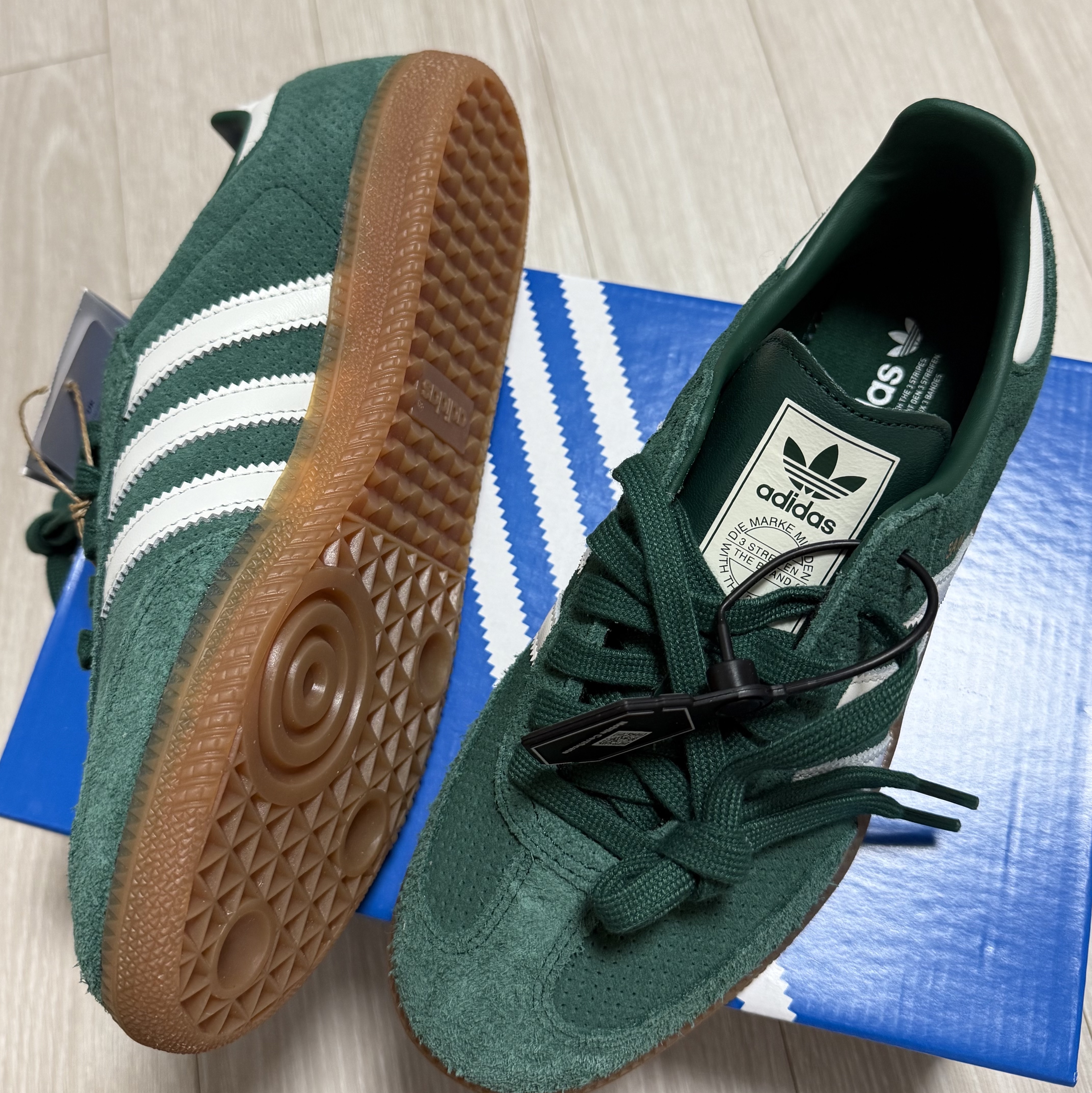 Adidas Samba OG Collegiate Green 착용 스타일 - 3