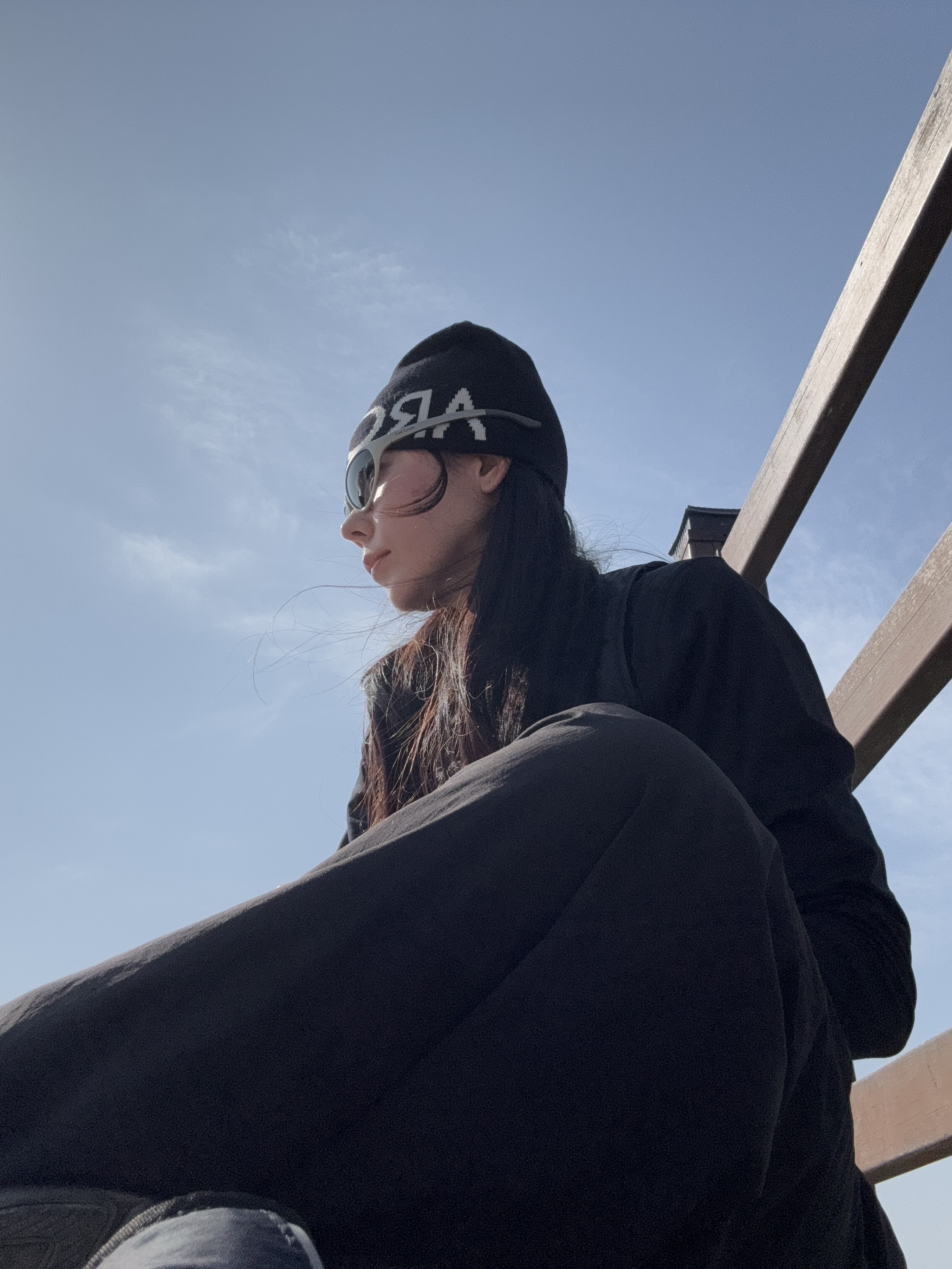Arc'teryx Atom Hoody Forage, Arc'teryx Word Head Toque Orca 착용 스타일 - 5